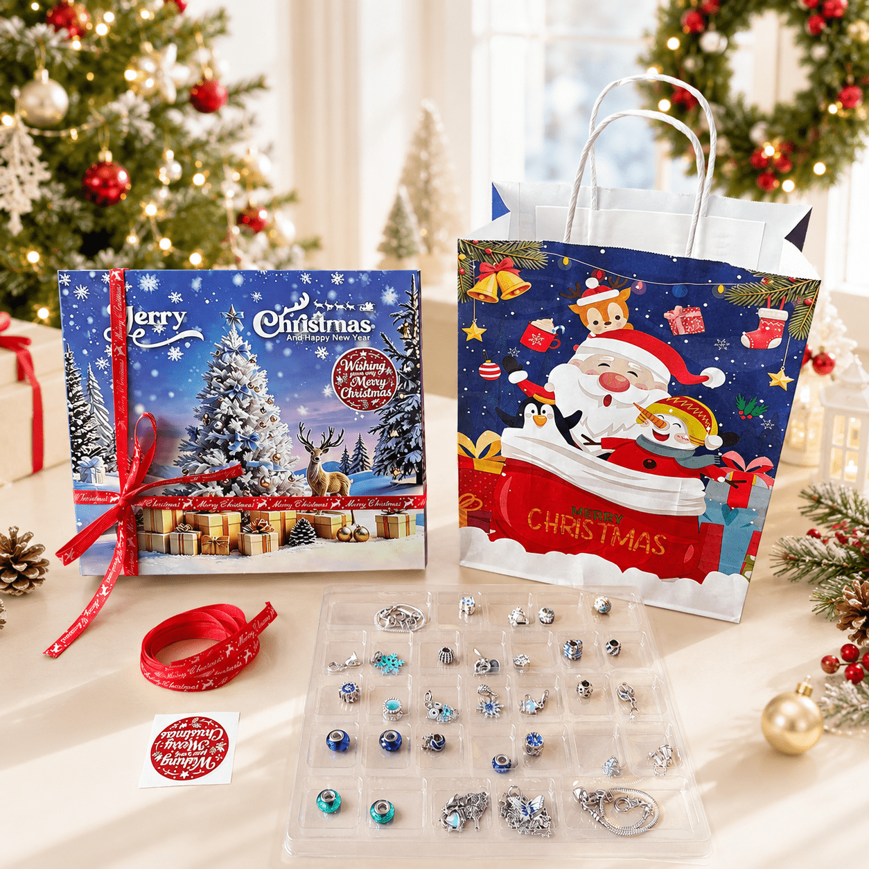 Christmas Advent Calendar Countdown Gift Set
